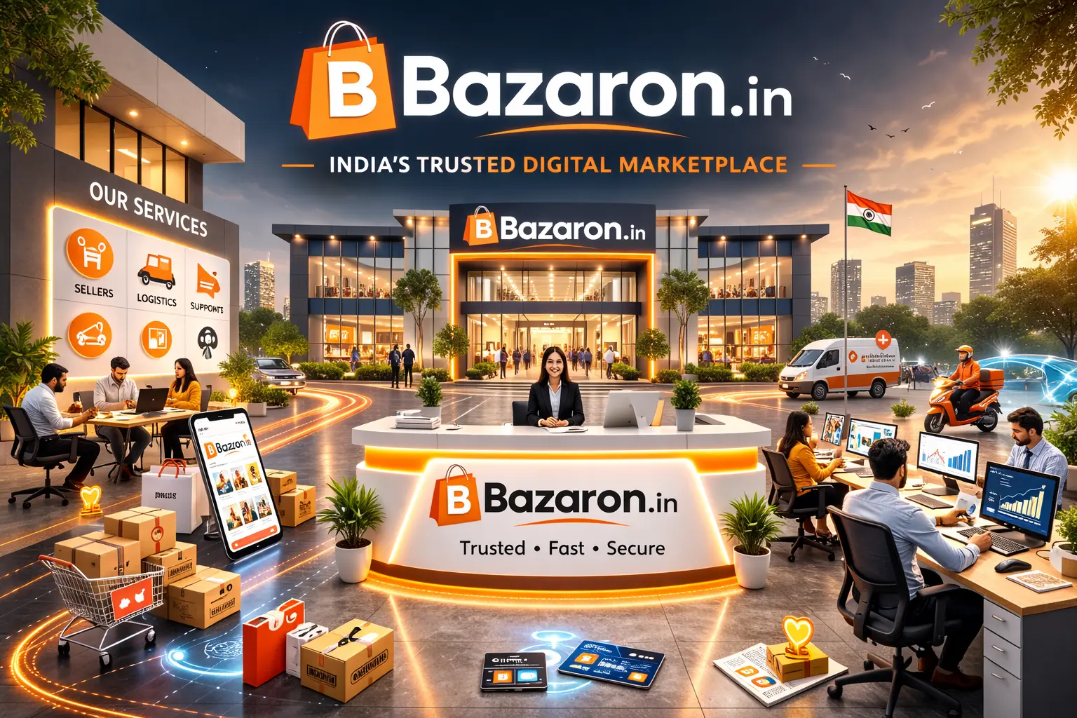 Welcome to Bazaron.in – India’s New Marketplace Built for Sellers and Shoppers